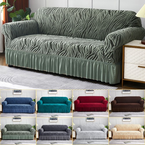 High stretch sofa couch - high,